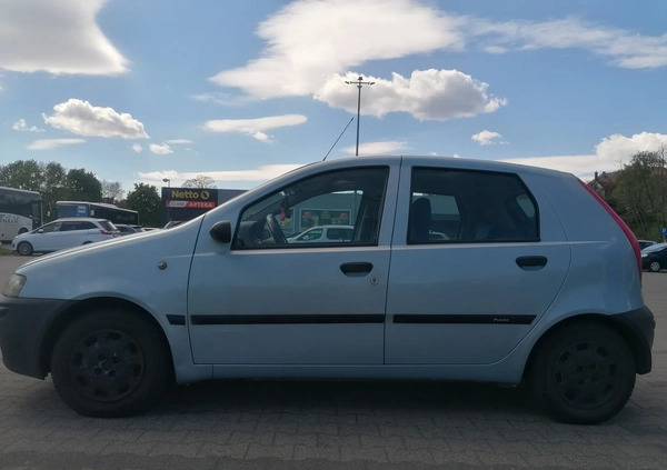 Fiat Punto cena 3400 przebieg: 135270, rok produkcji 2003 z Żagań małe 56